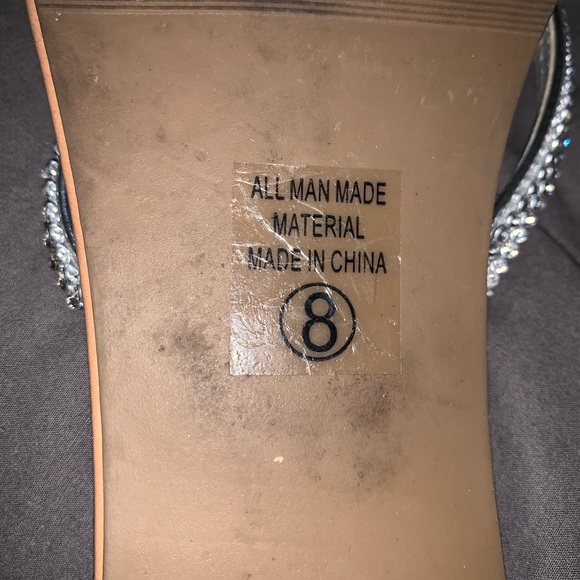 Soda Sparkly Sandals - Picture 3 of 3